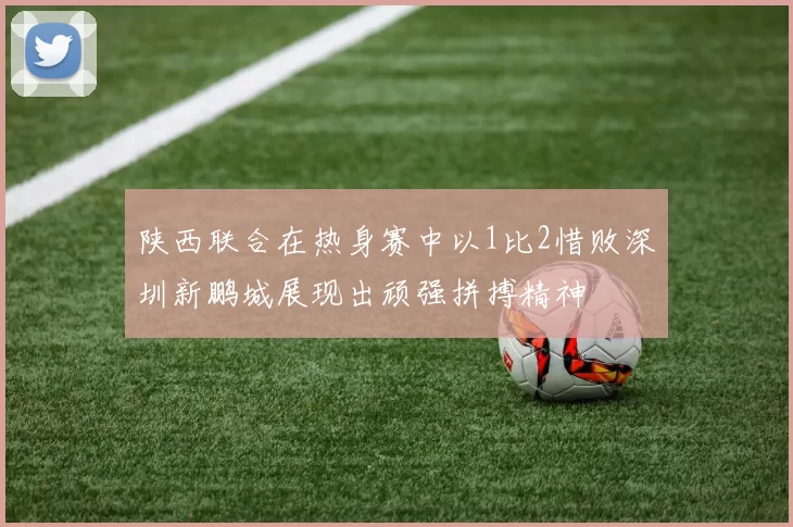 陕西联合在热身赛中以1比2惜败深圳新鹏城展现出顽强拼搏精神